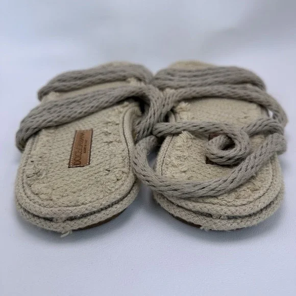 Dolce and Gabbana Men's Rope Sandals Size 10 UK 11 US
